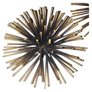 Urchin wall ornament set of 2